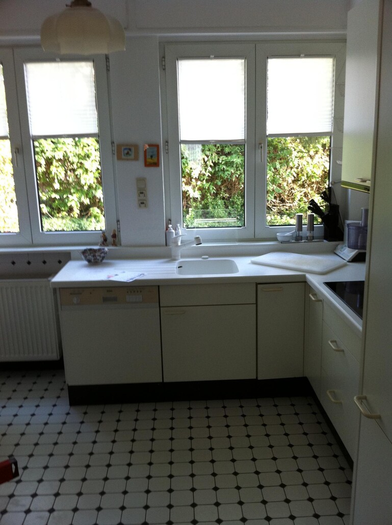 Küche in Königstein vor dem Umbau